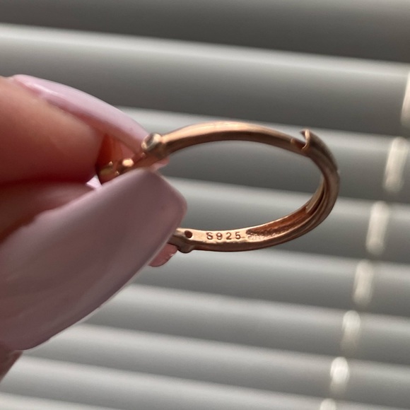 Butterfly Ring, 925 Sterling Silver Open Back Adjustable Ring - Picture 3 of 4